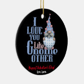私はあなたが好き格言他のバレンタイン セラミックオーナメント (右)