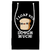 私はあなたが生地の多くのおもしろいパンをパンのプンダーク スモールペーパーバッグ (正面)