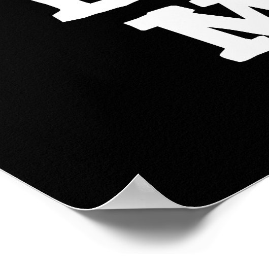 私はあなたが生地の多くのおもしろいパンをパンのプンダーク ポスター (角)