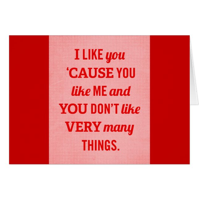 私はあなたが私を好きにし、あなたはVEが好きでない (正面横)