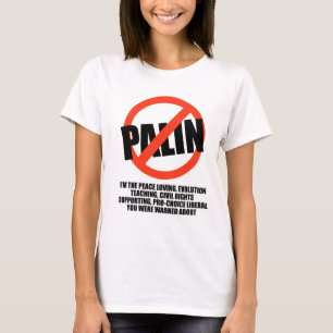 私はあなたが約警告された自由主義者です Tシャツ