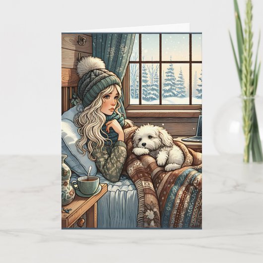 私はあなたが苦労していたことを知っている | 共感 カード (正面)