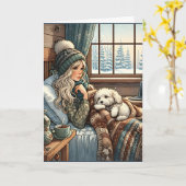 私はあなたが苦労していたことを知っている | 共感 カード (黄色い花)