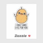 私はあなただけに目おもしろいを持つ シール (シート)