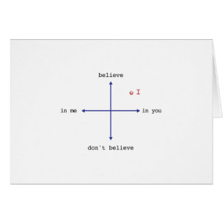 私はあなたで信じます