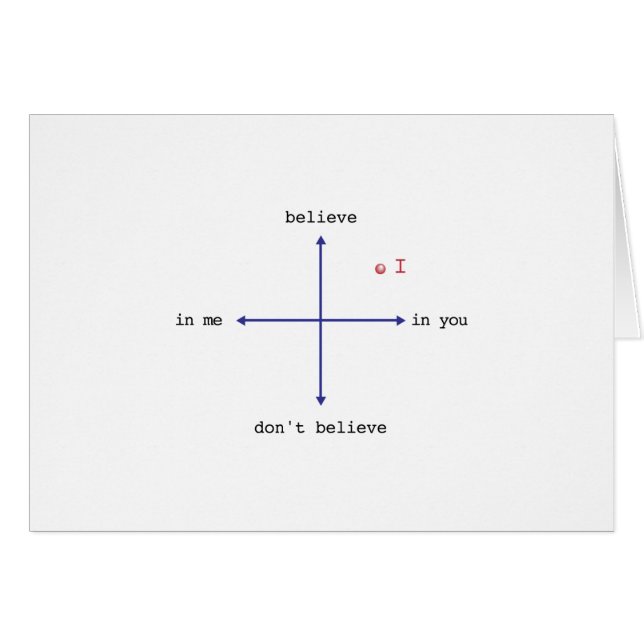 私はあなたで信じます (正面横)