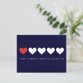 私はあなたとずっと一緒に過ごしたい ポストカード (スタンド正面)