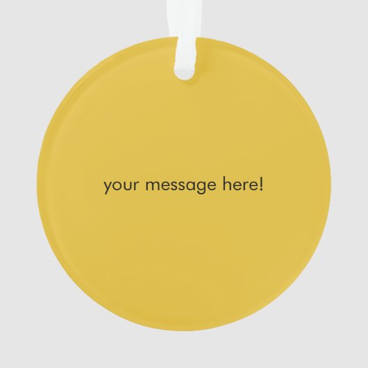 私はあなたとのようemojiです オーナメント (裏面)