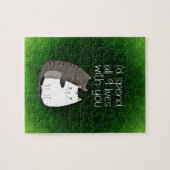 私はあなたとの9生命をすべて2匹の猫過ごします ジグソーパズル (横)