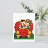 私はあなたとバレンタインを「走り回りたい」 シーズンポストカード (スタンド正面)