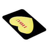 私はあなたとバレンタインデーも嫌い マグネット (右側)