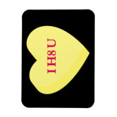 私はあなたとバレンタインデーも嫌い マグネット (縦)