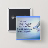 私はあなたと一緒です 缶バッジ (正面&裏面)