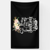 私はあなたと恋に落ちた 横断幕 (縦)