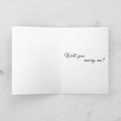 私はあなたと結婚の提案をして年を取りたい カード (内部)