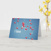 私はあなたと質の高い時間を過ごすのが好きです カード (黄色い花)