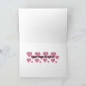 "私はあなたについてくだらないです!" ピーナツバレンタインカード シーズンカード (内部)