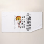 私はあなたにギターを聞見せているよ遊う バスタオル (バスタオル)