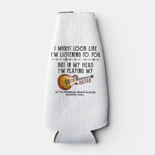 私はあなたにギターを聞見せているよ遊う ボトルクーラー (正面)
