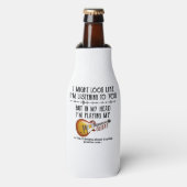 私はあなたにギターを聞見せているよ遊う ボトルクーラー (ボトル正面)