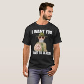 私はあなたにクラス先生新学期に行って欲しい Tシャツ (正面フル)