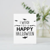 私はあなたにハッピーハローウィンを付ける ポストカード (スタンド正面)