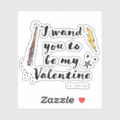 私はあなたにバレンタインを願う シール (シート)