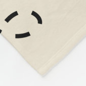 私はあなたにバレンタインを願う フリースブランケット (角)