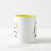 私はあなたにバレンタインを願う マグカップ (中央)