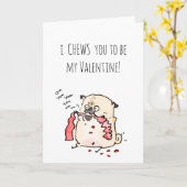 私はあなたにバレンタインデーを願う カード (黄色い花)