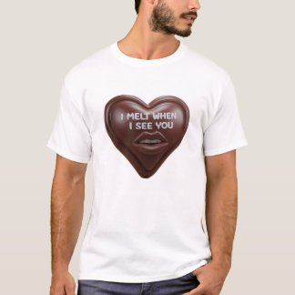 私はあなたに会うと溶ける Tシャツ