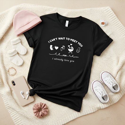 私はあなたに会うのが待ち遠しい Tシャツ