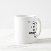 私はあなたに会った私はあなたを愛している私はあなたを抱きしめる コーヒーマグカップ (正面右)