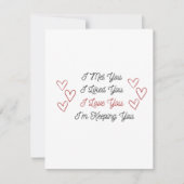 私はあなたに会った、私はあなたを愛し保て、私は上にいる シーズンカード (正面)