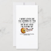 私はあなたに似ているかもし聞れない サンキューカード (正面)