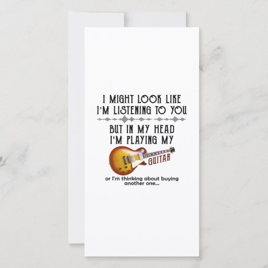 私はあなたに似ているかもし聞れない サンキューカード (正面)