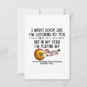 私はあなたに似ているかもし聞れない 招待状 (正面)