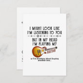 私はあなたに似ているかもし聞れない 招待状 (正面/裏面)