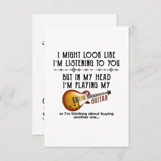 私はあなたに似ているかもし聞れない 招待状 (正面/裏面)