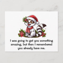 私はあなたに何か素晴らしいものを手に入れるつもりだった ポストカード