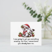 私はあなたに何か素晴らしいものを手に入れるつもりだった ポストカード (スタンド正面)