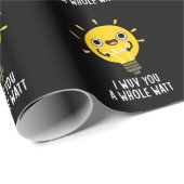 私はあなたに全体ワット電気プンダークBG ラッピングペーパー (ロールコーナー)