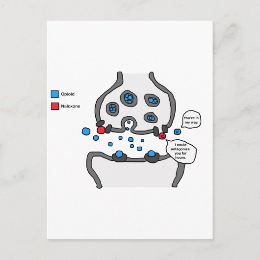 私はあなたに反感を持たせた ポストカード (正面)