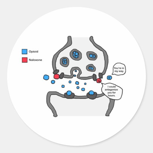 私はあなたに反感を持たせた ラウンドシール (正面)