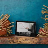 私はあなたに同意するまでブレーンストーミングする フォトプラーク (側面)