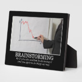 私はあなたに同意するまでブレーンストーミングする フォトプラーク (側面)