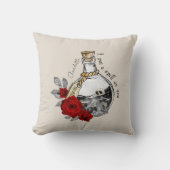 私はあなたに呪文を掛ける – ラブポーションとスカル クッション (正面)