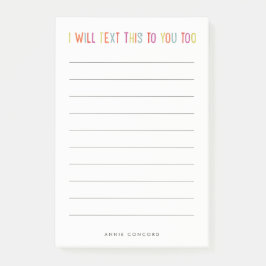 私はあなたに文字これ並ぶ余りにおもしろい ポストイット