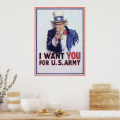 私はあなたに欲しい～ヴィンテージ第二次世界大戦 ポスター (キッチン)