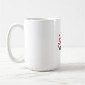 私はあなたに突き刺さった コーヒーマグカップ (左)